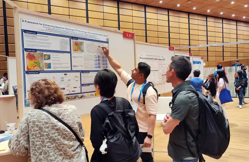 El IIAMA presenta en la EGU 2025 los avances del proyecto WATER4CAST 2.0 para mejorar las predicciones hidrológicas estacionales